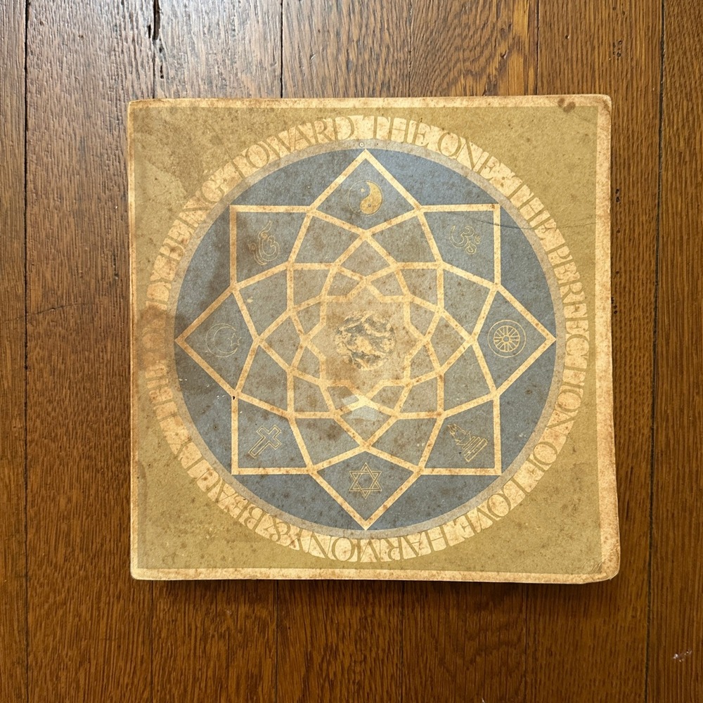 Harper Colophon Toward the One Sufi Spirituality First Edition Illustrated Book